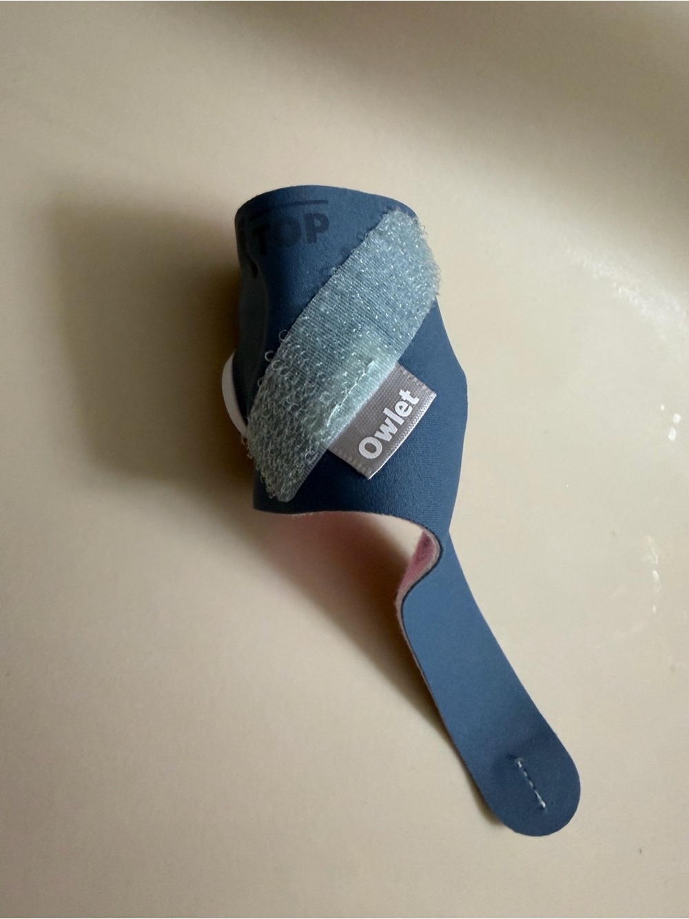 Owlet Navy Blue Infant Sock Monitor Wrap